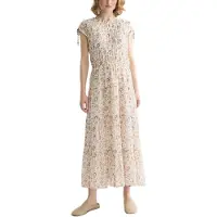 Scotch & Soda Ufu01183t Lyhythihainen Midi-mekko