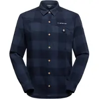 La Sportiva Men's Rambler Flannel Shirt Night Sky Pitkähihaiset kauluspaidat L