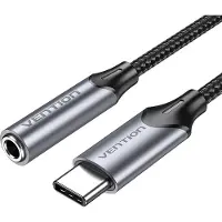 Vention USB-C - 3.5mm Audio Adapter w. DAC 0,1m