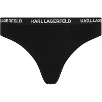 Karl Lagerfeld Alushousut musta / luonnonvalkoinen