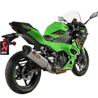Akrapovic Kawasaki Ninja 500/z 500 2024-2024 Homologoitu Slip On äänenvaimennin
