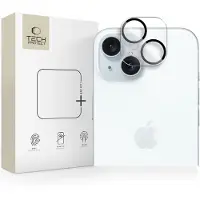 Tech-Protect Cam Fit+ Camera Cover for iPhone 14 / 14 Plus / 15 / 15 Plus - Transparent