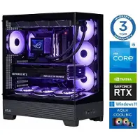 INTOP Tietokone AQUA i5-14400F 32GB DDR5 1TB SSD M.2 NVME RTX5050 8GB WIN11