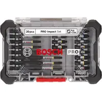 Bosch Accesorios Minikoon mac-tarvikesarjat 2608521U74; 20 kpl.