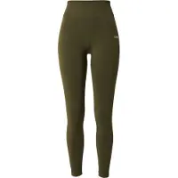 ICANIWILL Smooth Seamless Tights Dark Khaki Green