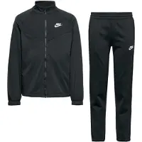 Nike Poly Chevron Tracksuit Junior - Mens, musta