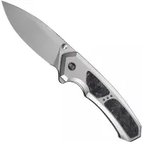 We Knife Corwyn, Gray Ti/Black & Pink CF, Stonewash
