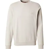 BOSS for man. 50509323 Sweatshirt Applique logo beige (S), Casual, Cotton