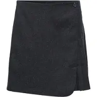 Object Objalma Mw Short Skirt E Aw Fair 25 Div - Grey - 38