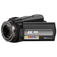 Mtp Products HDV-254KM 4K-digitaalinen videokamera, jossa 16-kertainen zoom, WiFi - musta