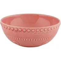Bordallo Pinheiro Fantasy Salaattikulho Ø23 Cm Pinkki - Tarjoiluvadit Kivitavara Vaaleanpunainen - 65025324