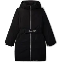Calvin Klein Pehmustettu takki M. Vyö - Ck Black - - 16 v (176) - Pehmustetut takit