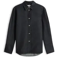 Tommy Hilfiger Dnm Pure Relaxed Shirt Ls - Black - 38