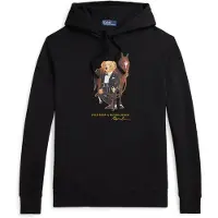 Ralph Lauren for man. 710P08096001 Polo Bear sweatshirt black (M), Casual, Cotton