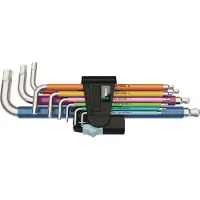 Wera 05022669001 L-avainsarja 3950 Spkl9 SM metrinen ruostumaton ter s MULTI