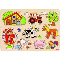 Goki - Farm VI, lift-out puzzle - (57995)