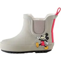 Next Kumisaappaat 'Mickey Mouse' tummabeige / punainen / musta / valkoinen