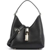 Furla Goccia Mini laukku Nahka 18 cm Musta