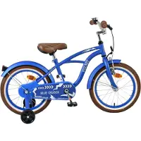 Volare Lasten polkupyörä Blue Cruiser 16", sininen, Blauw