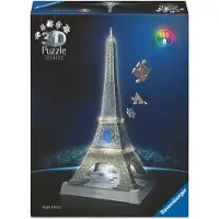 Ravensburger Iconics La Tour Eiffel With Light 216P - Multi/patterned - ONE SIZE
