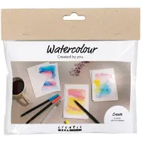 Creativ Company Askartelusetti Mini Vesivärit, Korttipohjat ja kirjekuoret, 1 pkk/ 1 pkt