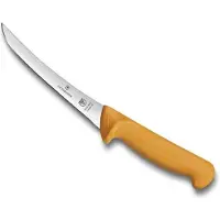 Victorinox Swibo Curved Flexible Blade Boning Knife 16cm (Orange)