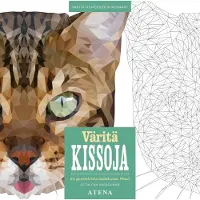 Karaduman, Väritä kissoja - 60 geometrista taidekuvaa. Miau!