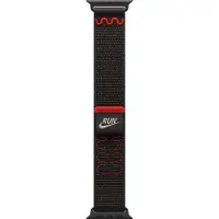 Apple Watch 46 mm Midnight Black Nike Sport Loop ranneke (MGD34)