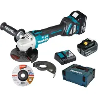 Makita DGA513Z -kulmahiomakone (ilman akkua ja laturia)
