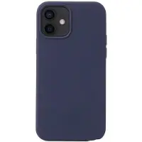 CaseOnline Liquid suojakuori Apple iPhone 12 Mini - Tummansininen
