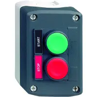 Schneider ELECTRIC PAINIKEKOTELO TUMMAN HARMAA, PAINIKKEET"START-STOP" (XALD211H29)
