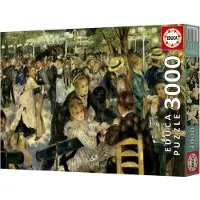 Educa Bal Du Moulin De La Galette Pierre-auguste Renoir -palapeli 3000 Kappaletta