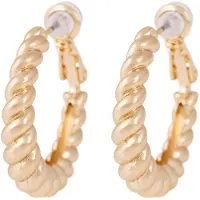 Sno of sweden Twist kullatut korvakorut 1386-6900257