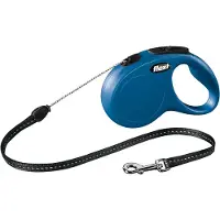 Flexi Classic kelatalutin sininen, 5m, koko S: enintään 12kg koira