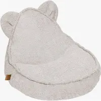 Meowbaby Boucle Säkkituoli Teddy, Champagne Ecru