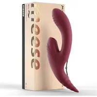 Dark Red Brand Vibraattori-hierontahihna 3in1