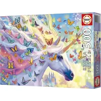 Adlibris Puzzle - - Saatu Sateenkaari - 500 palaa - 48x34 cm - Lapsille alkaen 10 vuotta