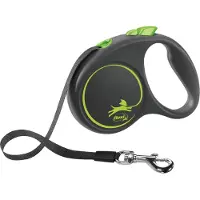 Flexi Black Design Tape S, 5 m / max. 15 kg, Vihreä