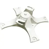 HP Aruba Flat Surface Wall/Ceiling White Basic Flat Surface Mount Kit (AP-220-MNT-W1W) (JW047A)