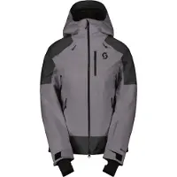 SCOTT Women's Ultimate GORE-TEX Jacket Evening Grey/black Laskettelutakit vuorettomat M