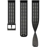 Suunto Athletic 9 silikoniranneke 22 mm Black