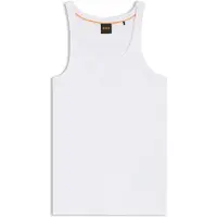 BOSS for woman. 50554664 Epetite T-shirt white (XS), Casual, Cotton, Sleeveless / Straps