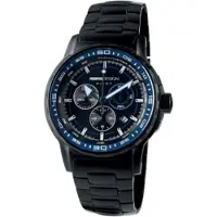 Momo Design Pilot Pro Chrono Svart/Blå 46mm PVD stål