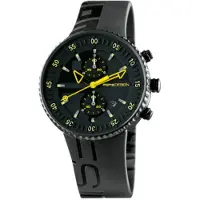 Momo Design Jet Chrono Svart/Gul 43mm