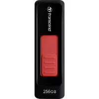 Transcend JetFlash 760, 256 GB, USB A-tyyppi, 3.2 Gen 1 (3.1 Gen 1), Liuku, 12 g, Musta, Punainen (TS256GJF760)