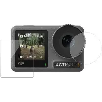 Telesin Tempered Glass Protector Kit - DJI Osmo Action 3 & 4 (Lens & Screen)