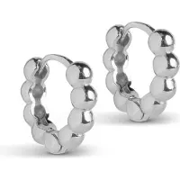 Enamel Copenhagen Hoops Ball Small -korvakorut