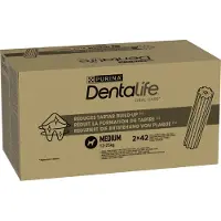 Purina Dentalife 84 tikkua (28 x 69 g) hammashoitoherkut keskikokoisille koirille (12-25 kg)