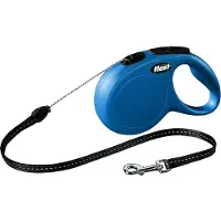 Flexi - Hihna New Classic Lina Sininen Small, 8 m, max 12 kg - Koirat - Kaulapannat