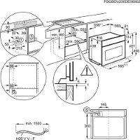 Electrolux MealAssist 800 LVL8E09Z integroitava yhdistelmäuuni – musta